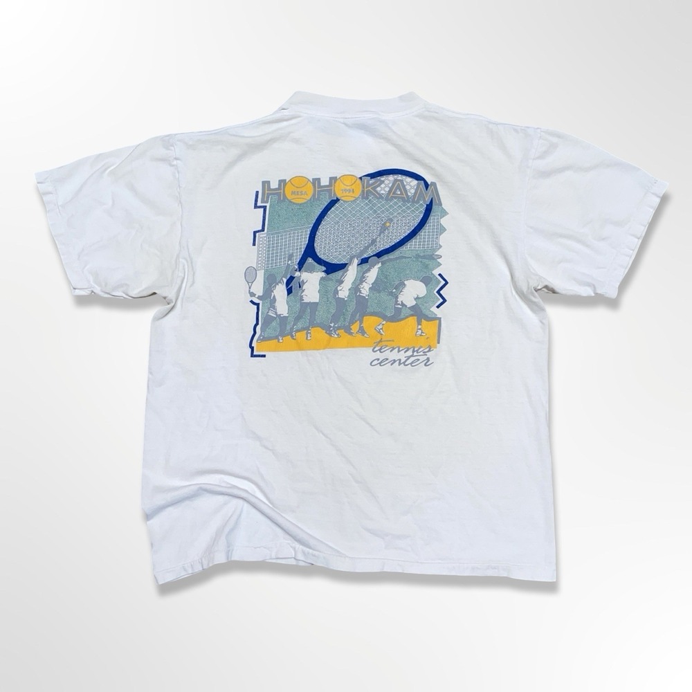 Vintage 1994 Mesa Hohokam Tennis Center T-Shirt Men's Large USA Single Stitch